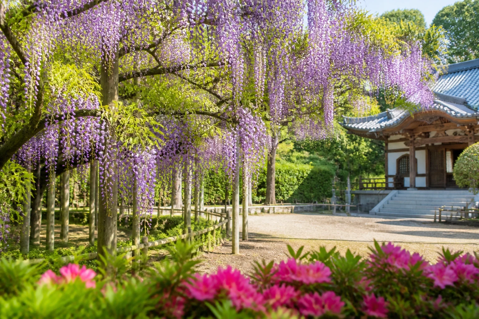 曼陀羅寺公園を訪ねる江南のおでかけイメージ