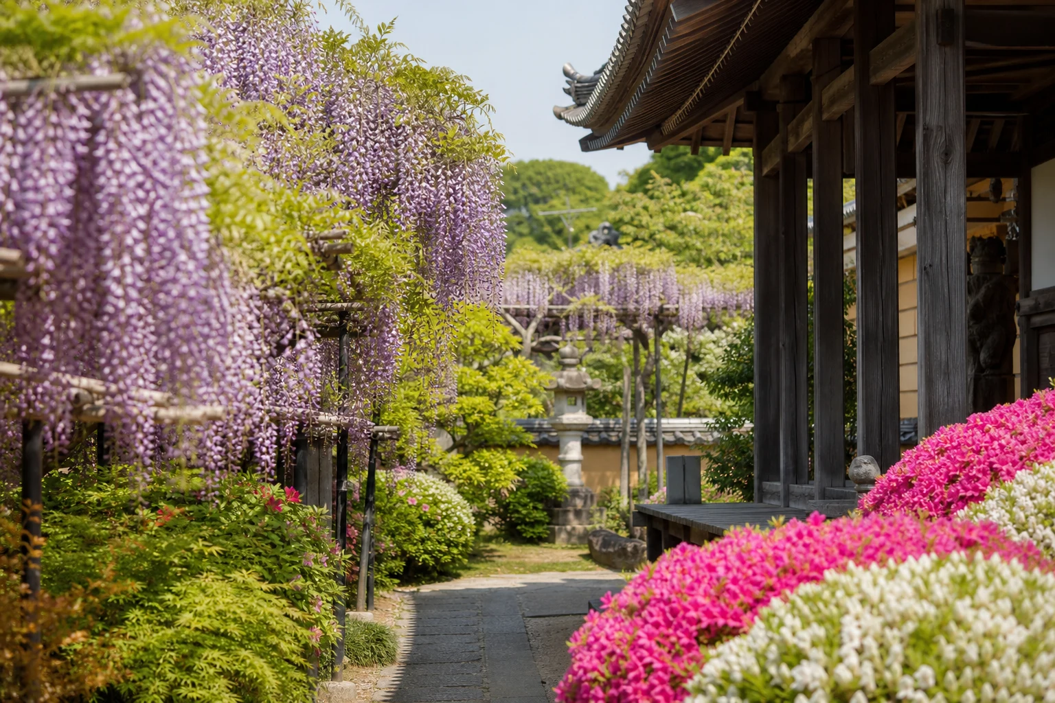 曼陀羅寺公園の見どころと過ごし方を表すイメージ