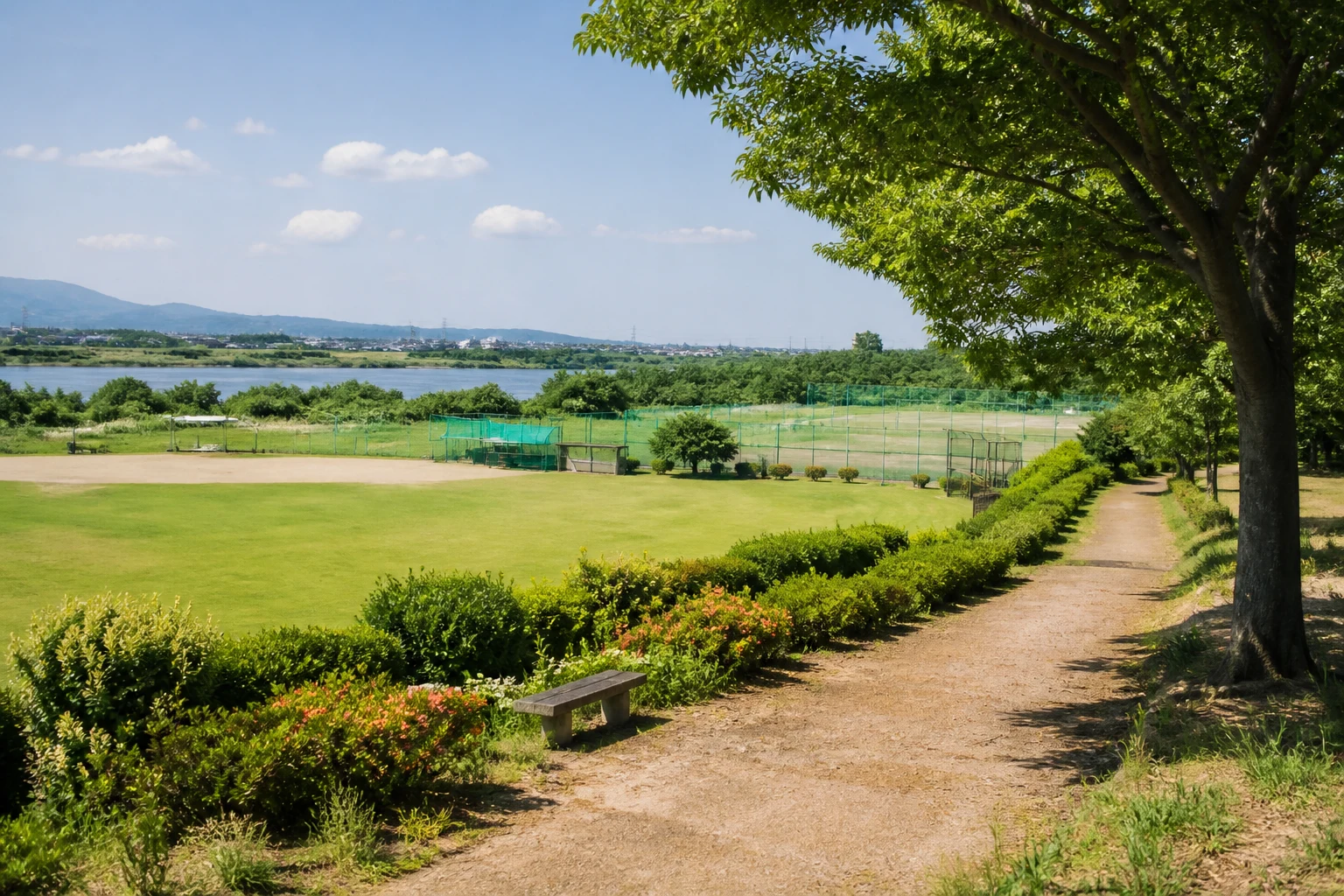 江南緑地公園(中般若)を訪ねる江南のおでかけイメージ